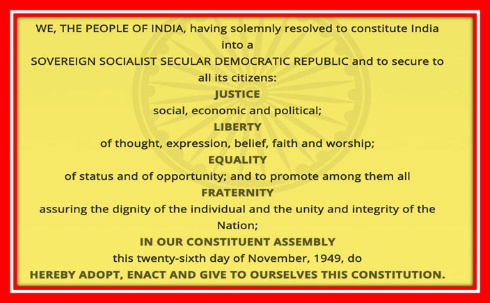 Preamble of the Constitution-know Answers  Easily