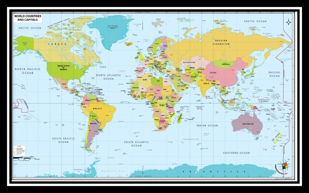 Capitals and currencies of different countries of the world